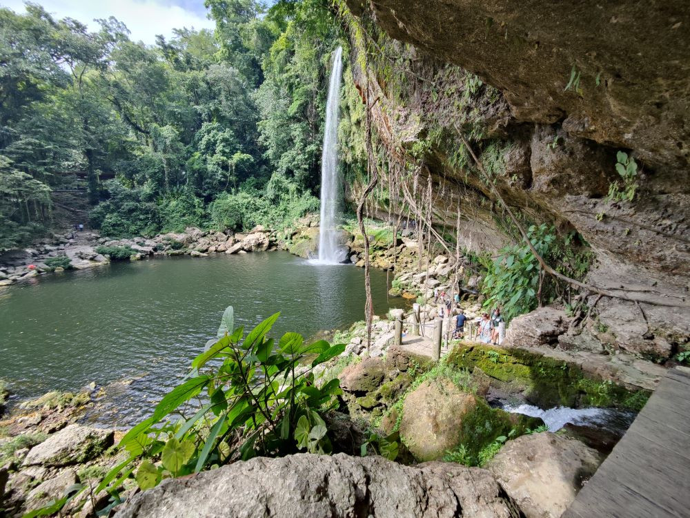 Waterval bij Palenque