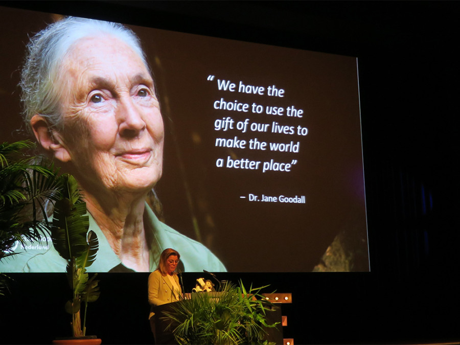 Koninklijke onderscheiding voor Jane Goodall