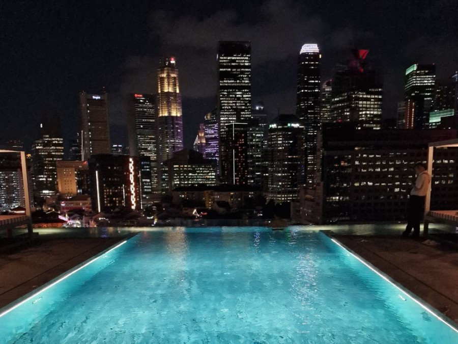 Zwembad Mondrian Singapore