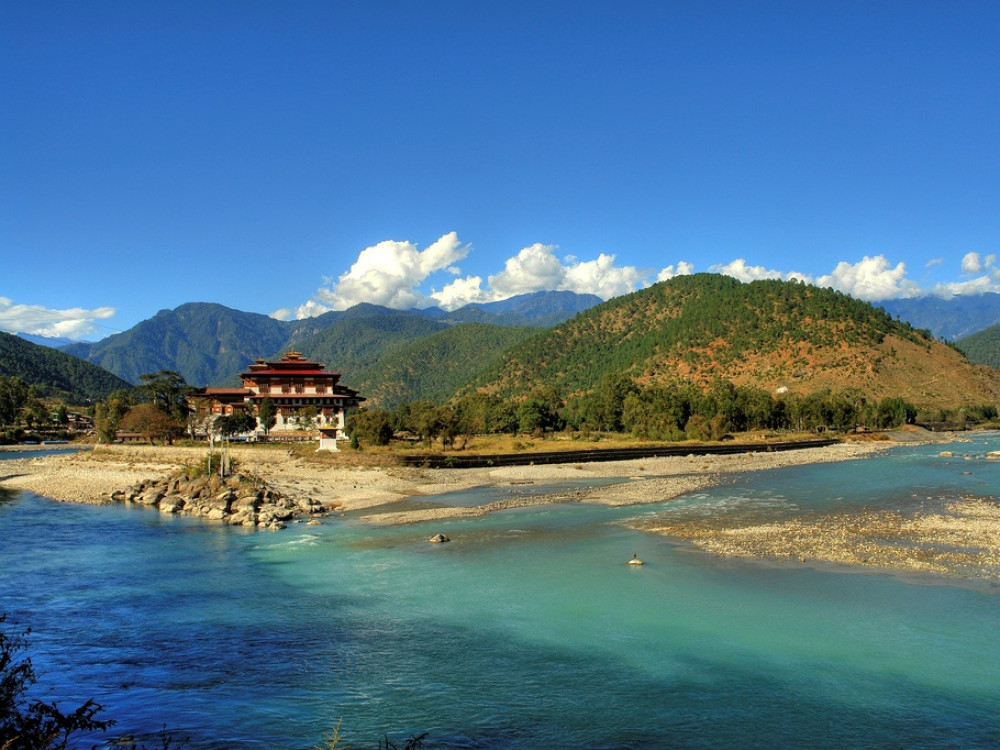 Dzong of Punakha, Bhutan