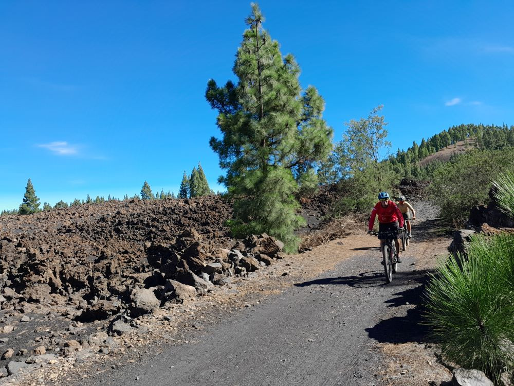 Mountainbiken op Tenerife