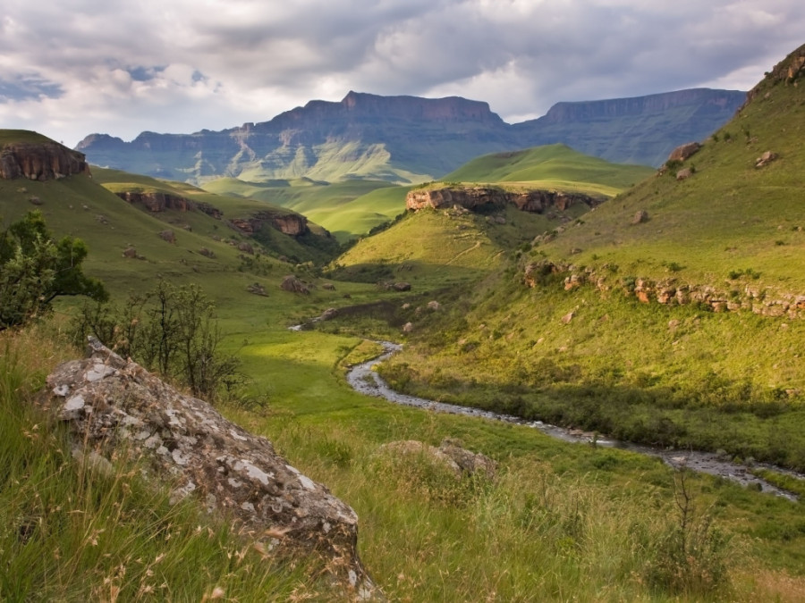 Drakensbergen in Zuid-Afrika
