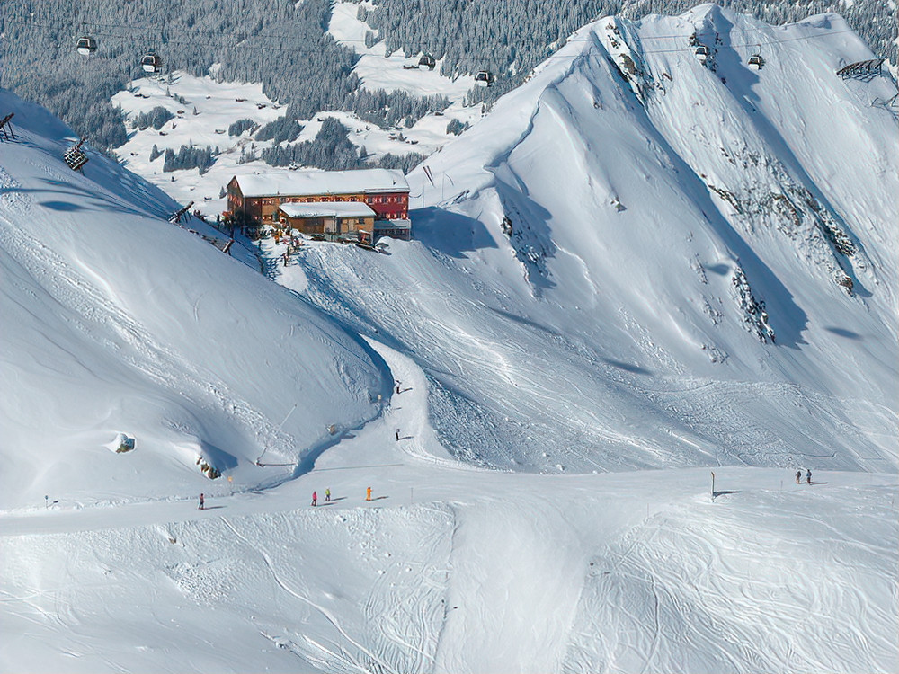 Skipiste Silvretta Montafon