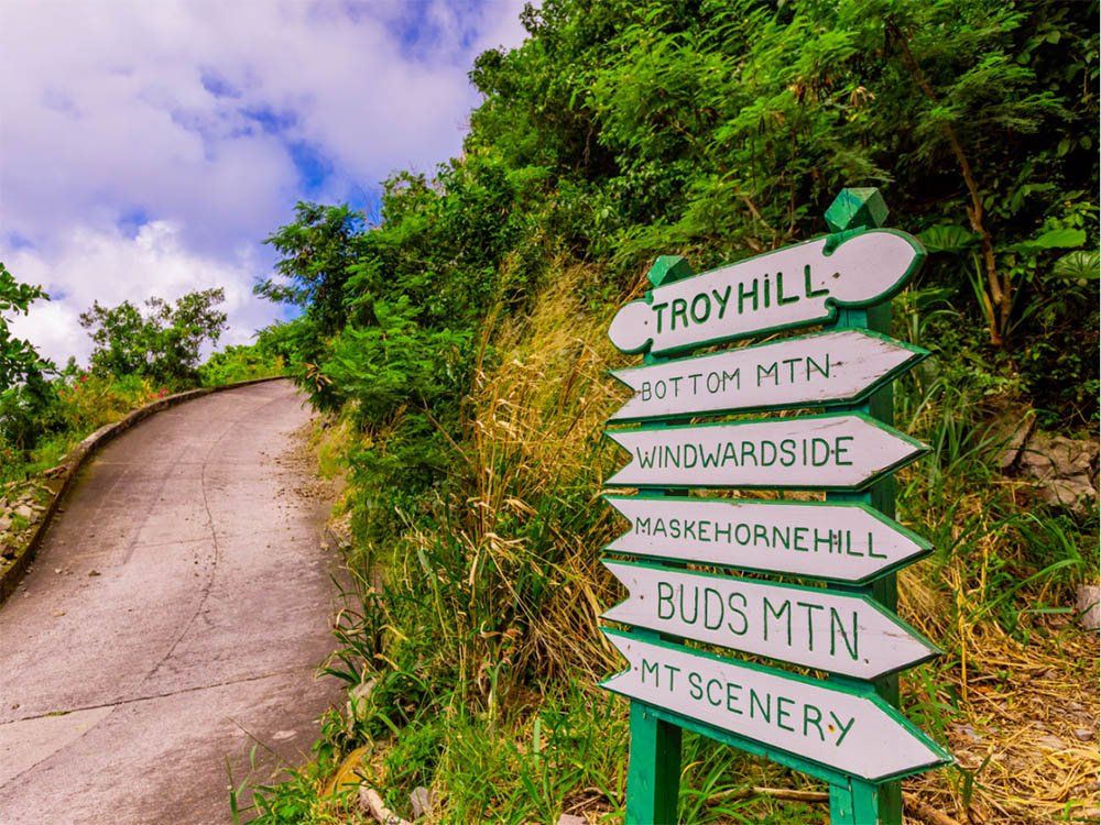 Wandelroutes Saba