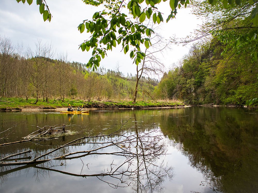 Kajakken in de Ardennen