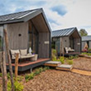 Afbeelding voor Tiny house met hottub