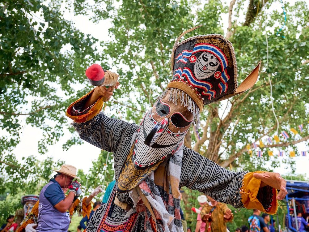Handgemaakte maskers