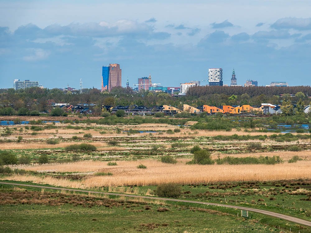 Skyline stad Groningen