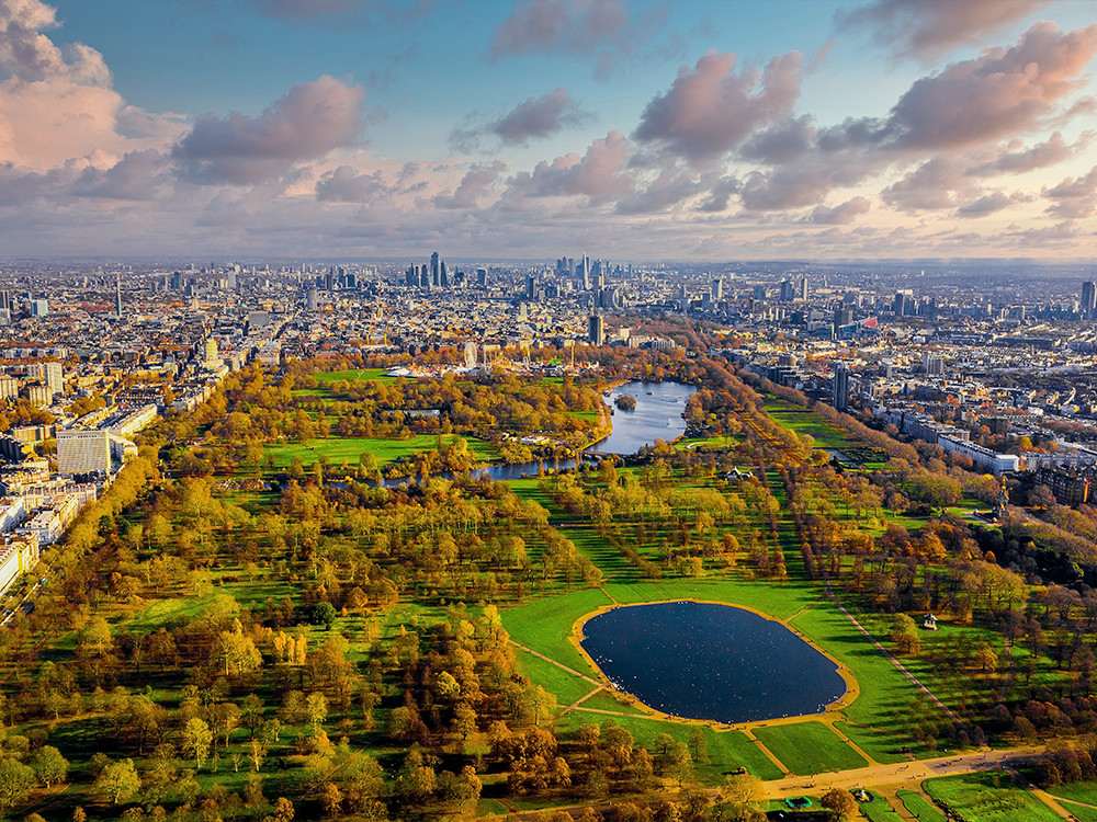 Parken in Londen - Hyde Park