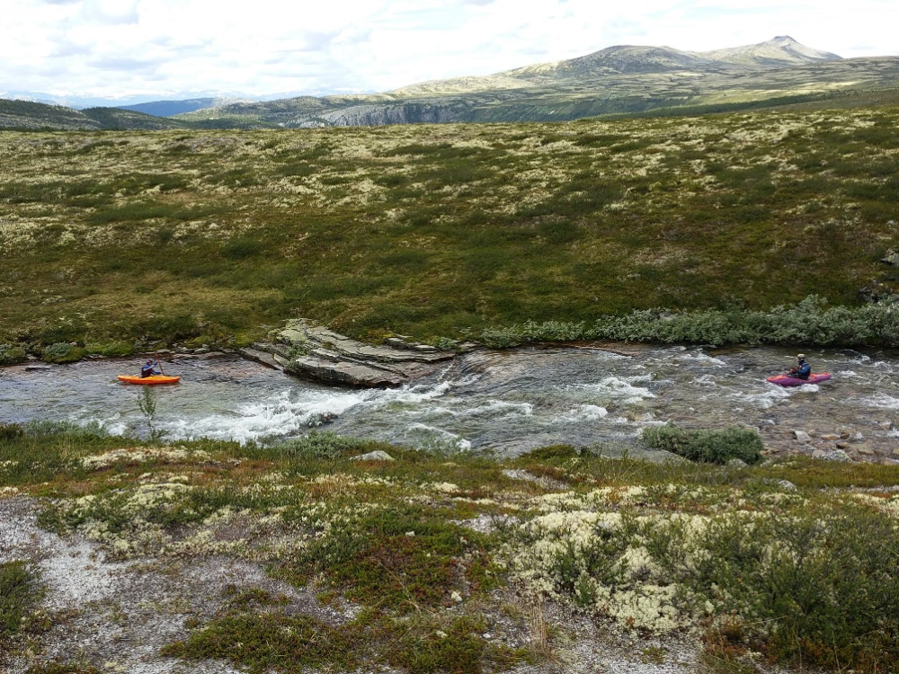 Kajakken in Rondane