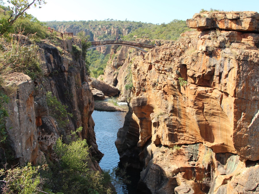 Natuur bij Bourke's Potholes