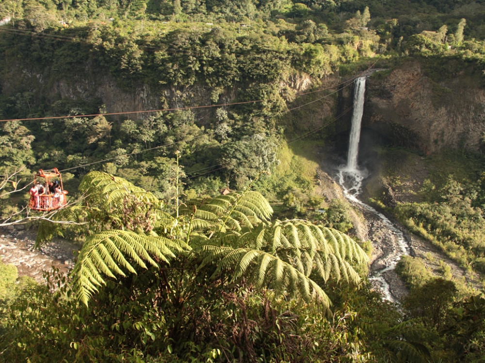 Agoyan waterval Baños