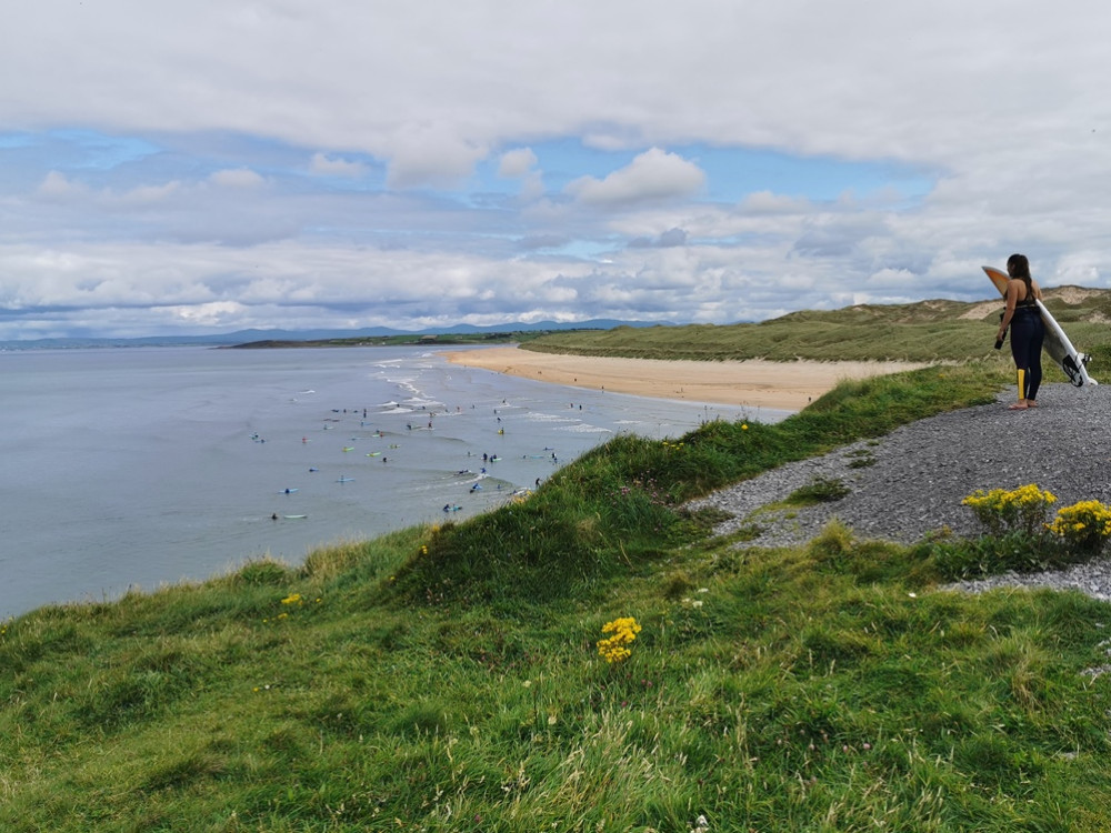 Surfen in Donegal