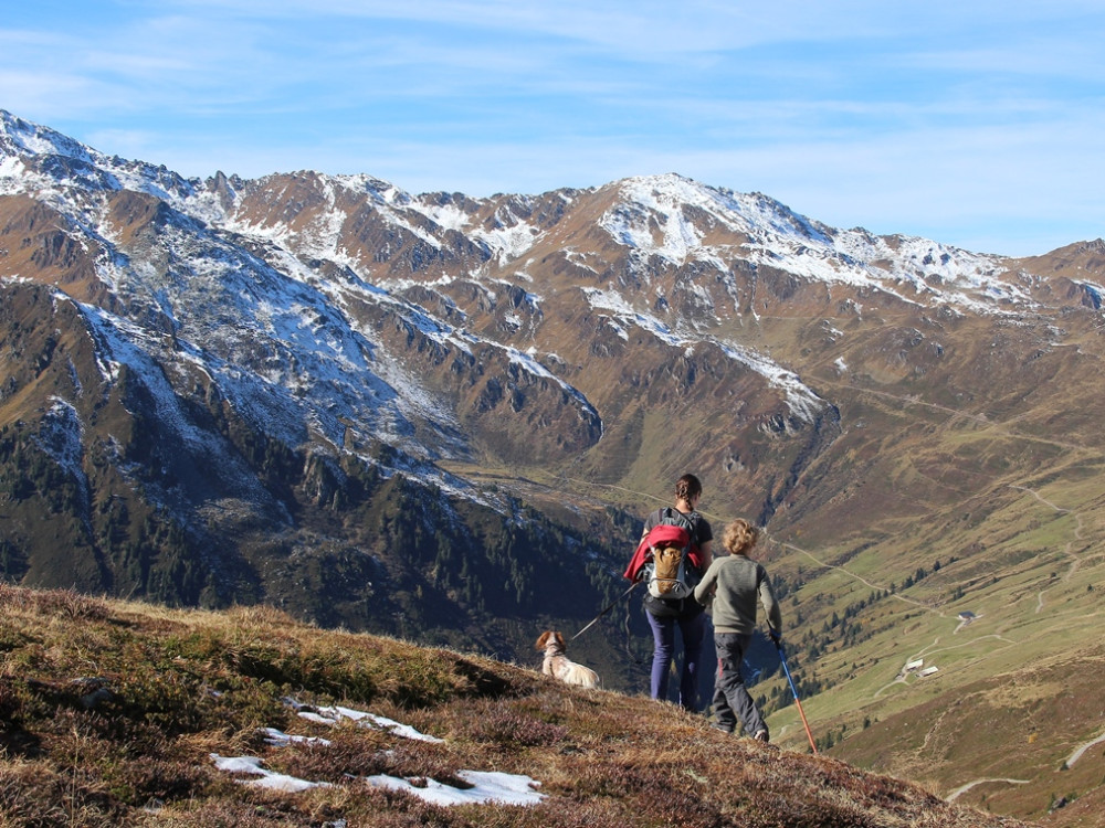 Hiken naar de Rastkogel