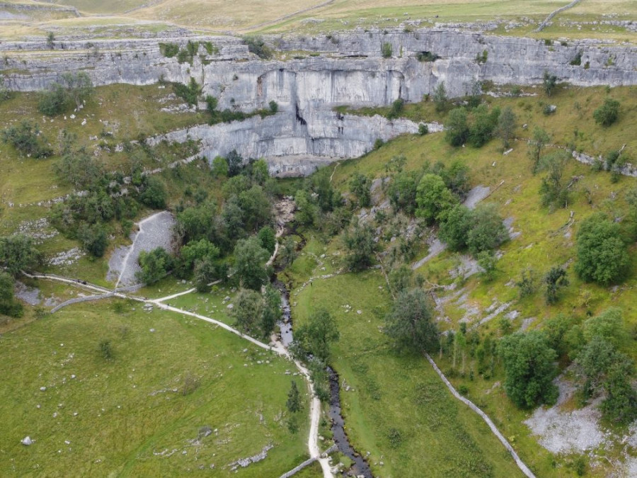 Malham Cove Engeland