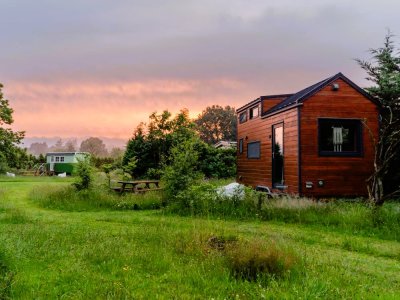 Afbeelding bij Tiny house overnachting