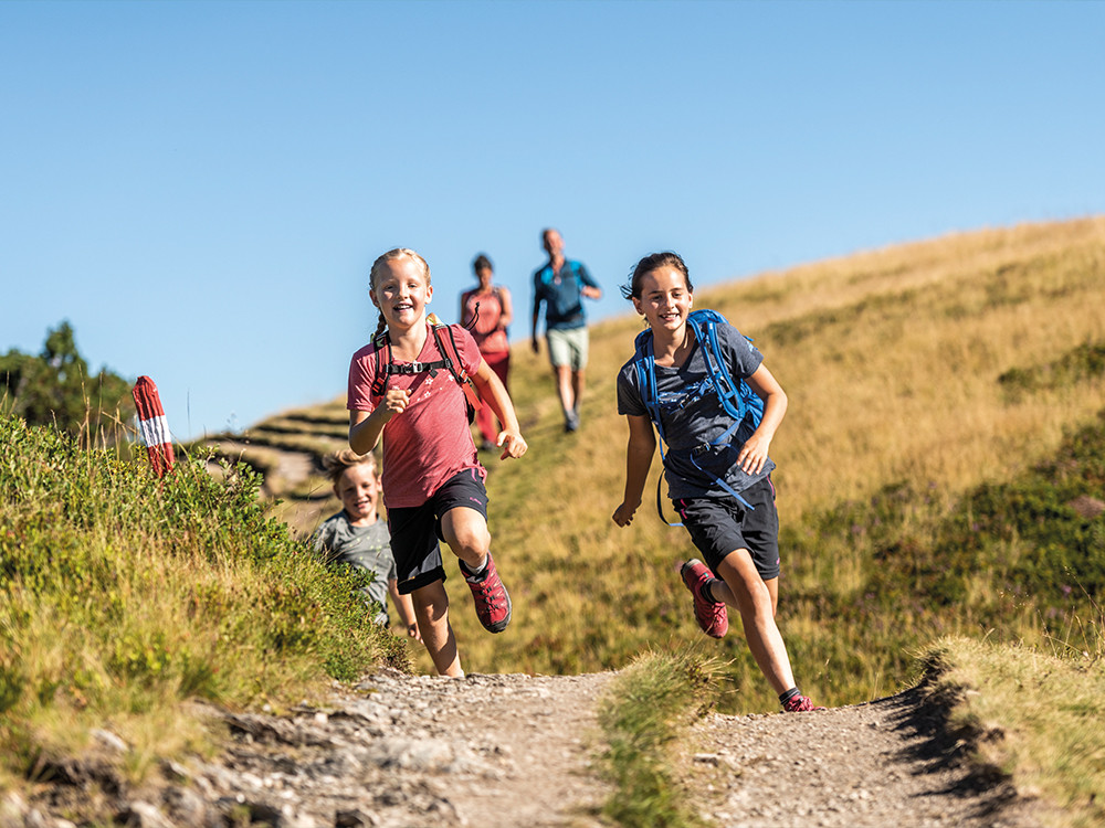 Wandelen met kinderen in Flachau