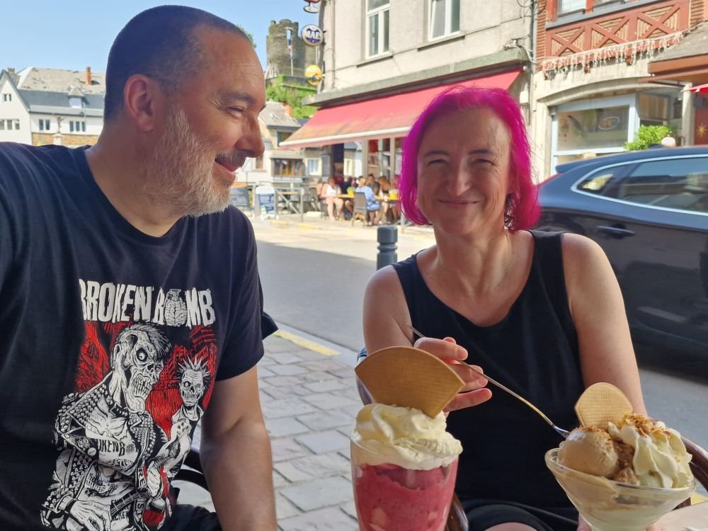 Manger une glace