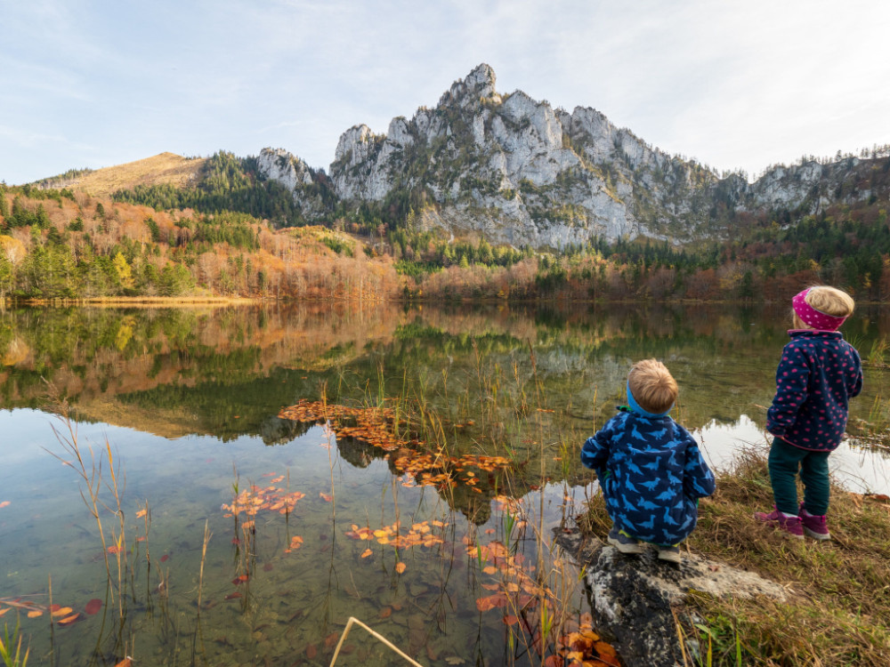 Laudachsee in de herfst