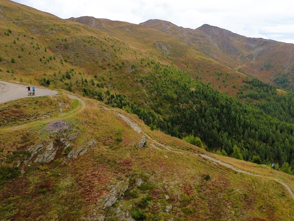 Carnic mountain ridge
