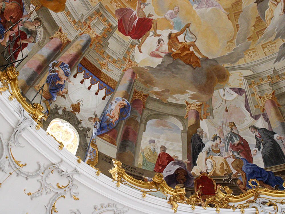 Plafond Slot Bruchsal