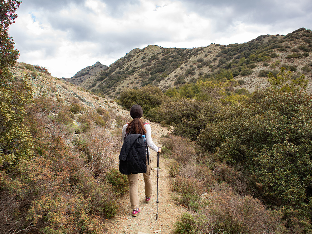 Bergwandeling Cyprus