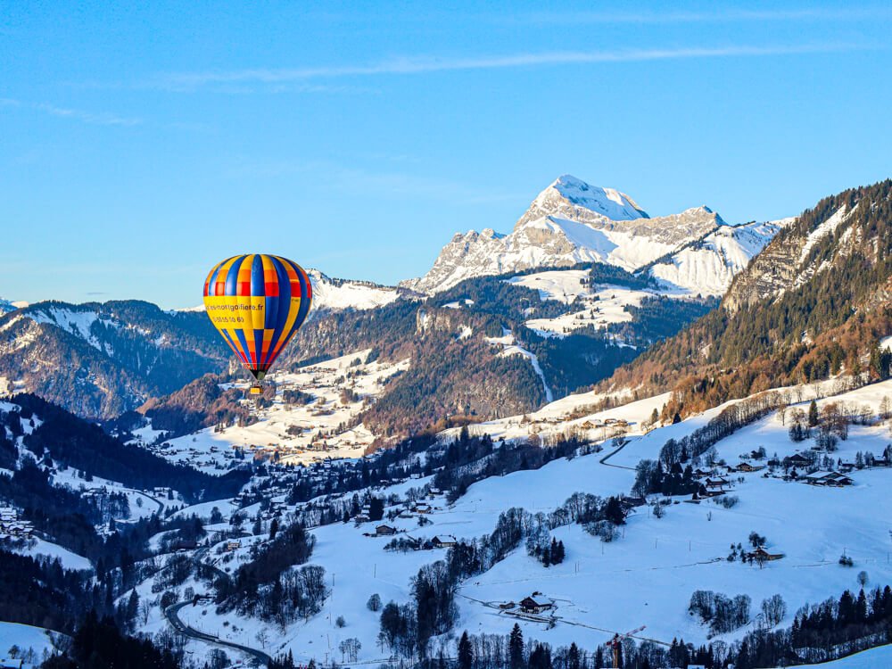Luchtballon Praz sur Arly