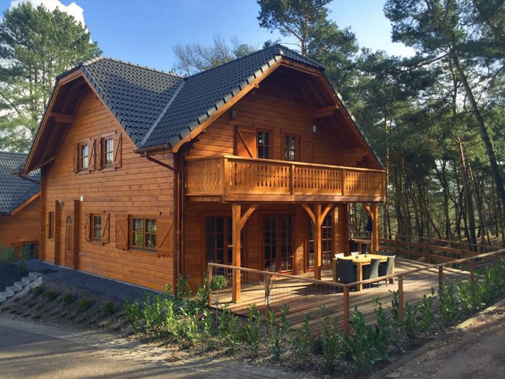Groepshuis op vakantiepark