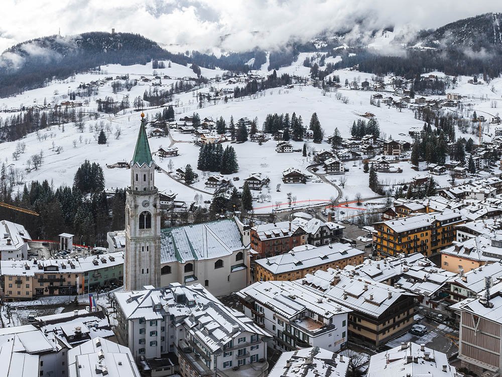 Winter in Cortina