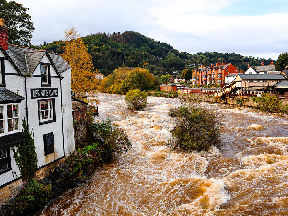 River Dee bij Llangollen