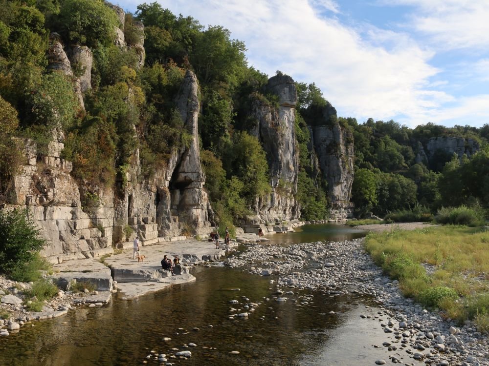 Chassezac rivier