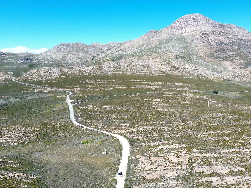 Prachtige bergweg