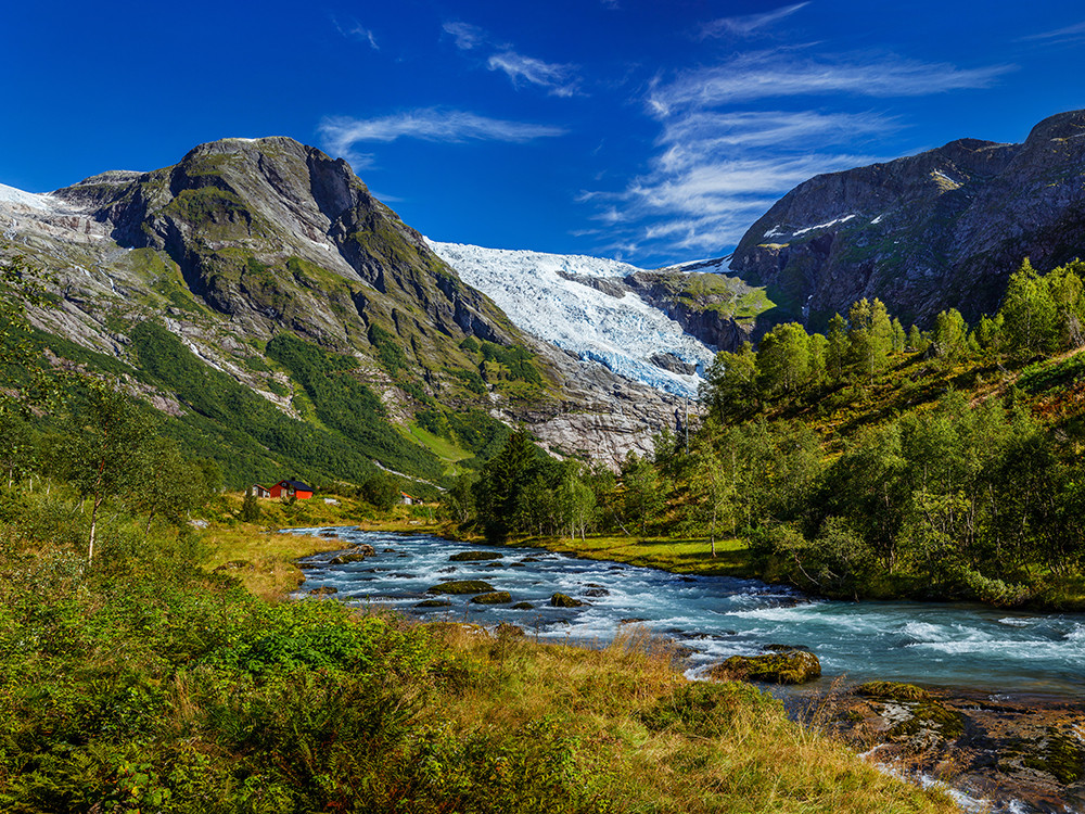 Jostedalsbreen Noorwegen