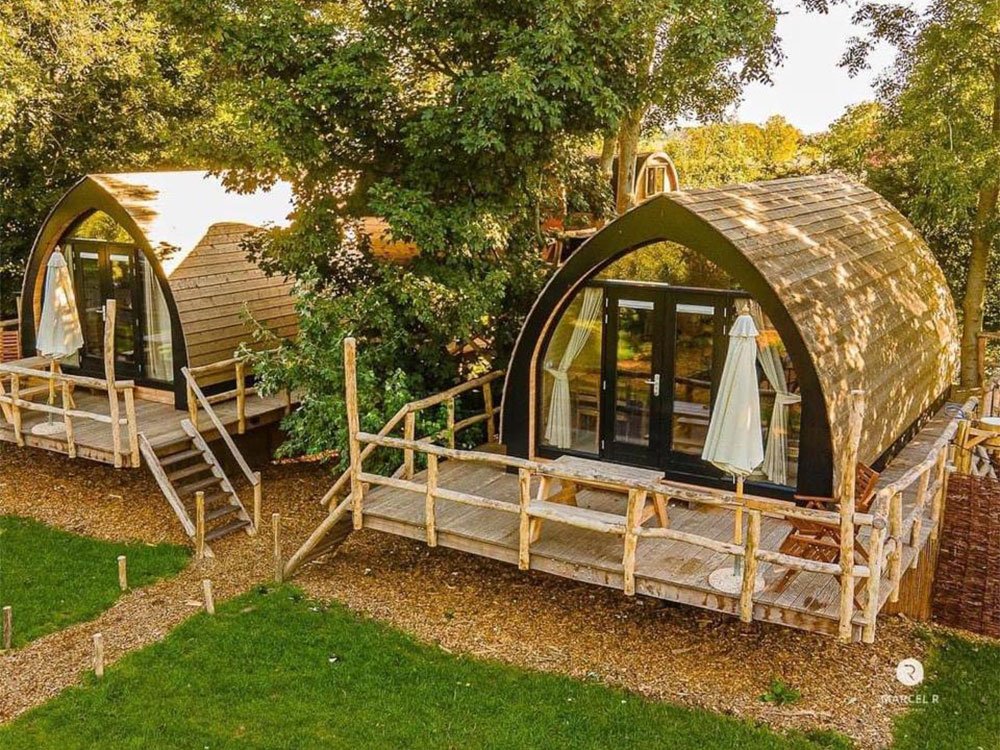 Boomhut in Friesland