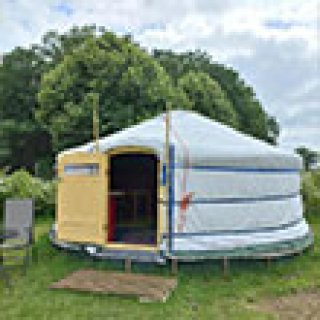 Afbeelding voor Overnachten in een yurt!