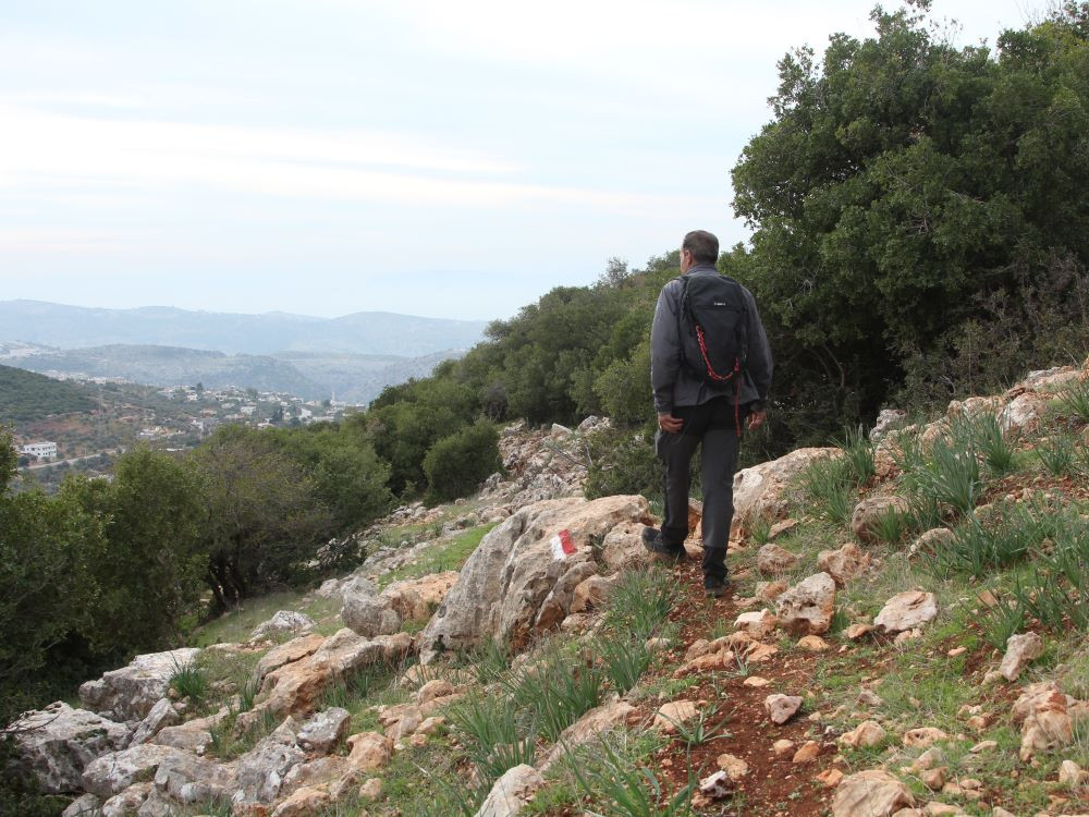 Een van de oprichters van de Jordan Trail