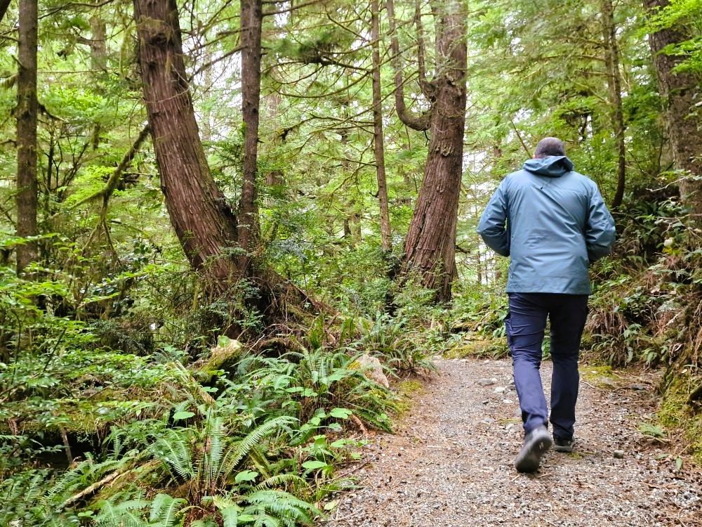 Wandelen bij Tofino