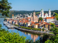 Passau in Duitsland - vlakbij