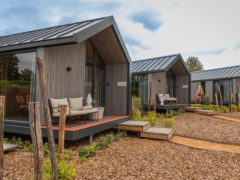 Tiny house op vakantiepark