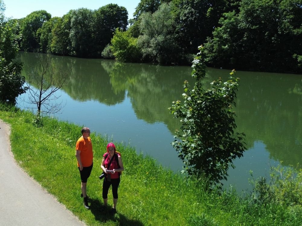 Groene route langs de Maas