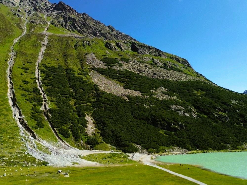 Langs de Rifflsee