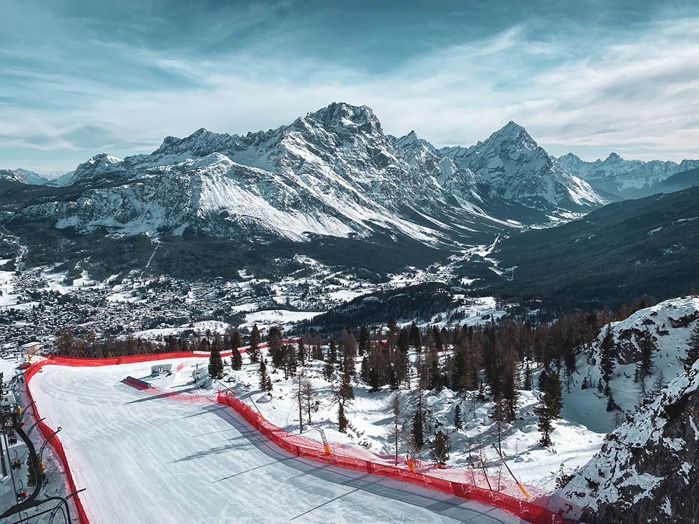 Skipiste Tofana