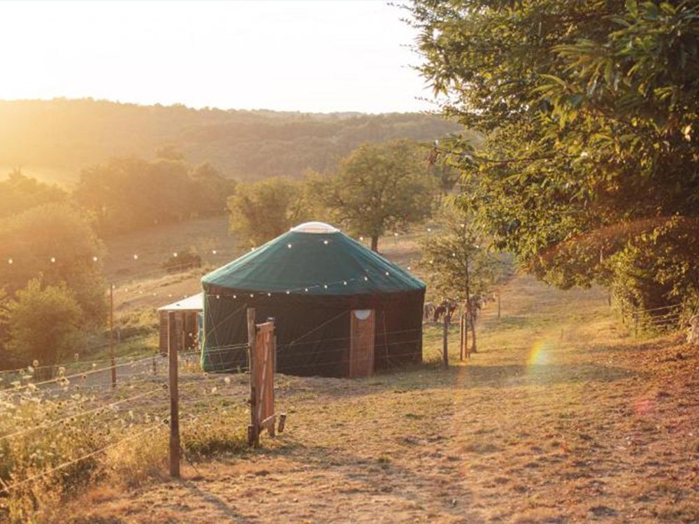 Glamping in de Dordogne
