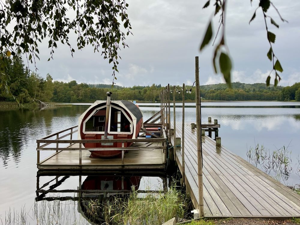 Sauna in Åkulla Outdoor Resort