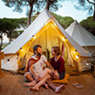 Afbeelding voor Booking.com - Glamping aan zee