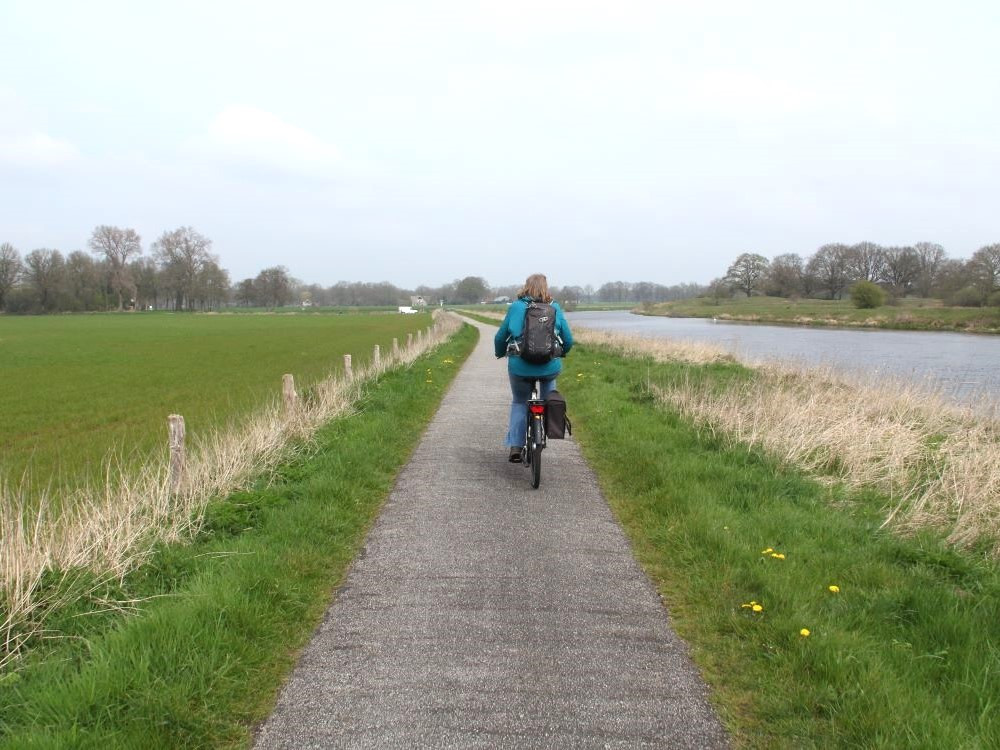 Fietsen langs de Vecht