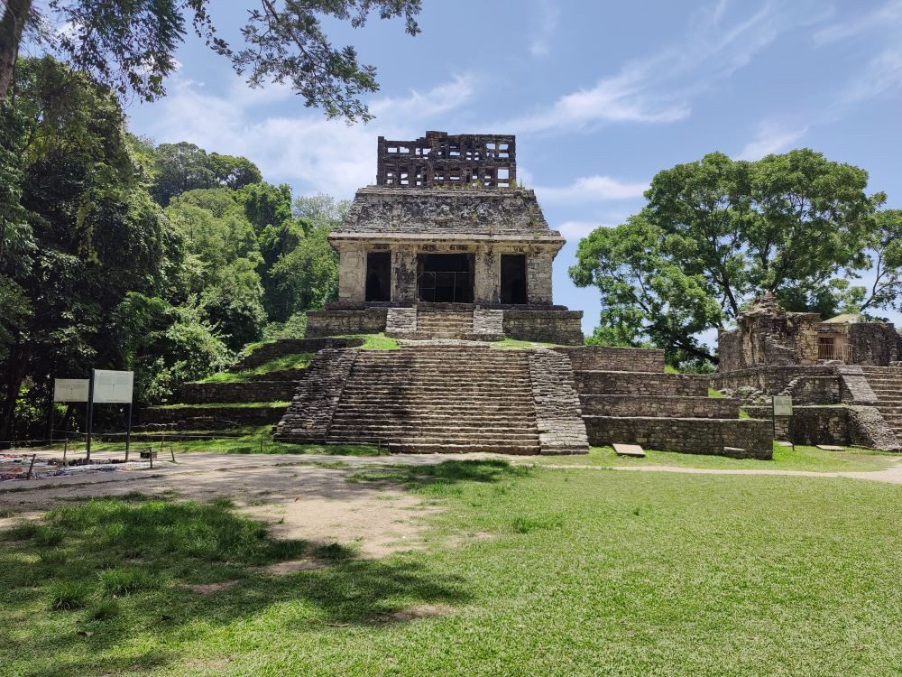 Tempel in Palenque