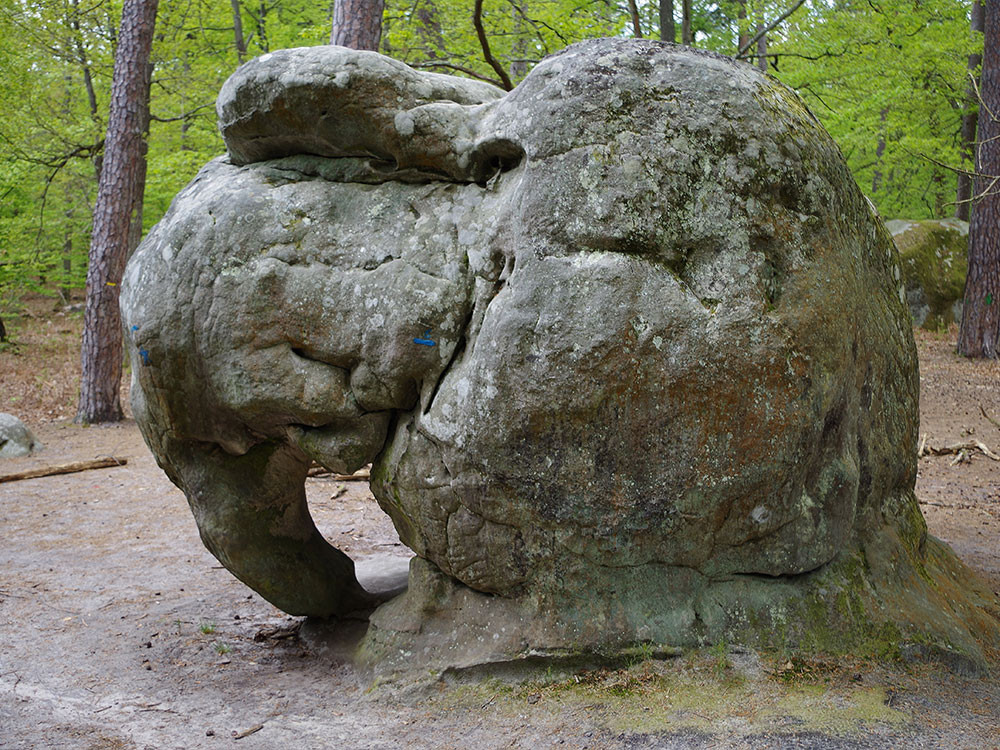 Bekende rots: Éléphant