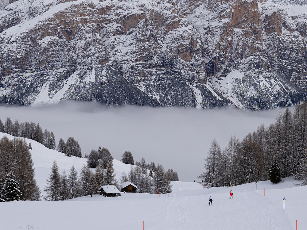 Wintersport Dolomieten