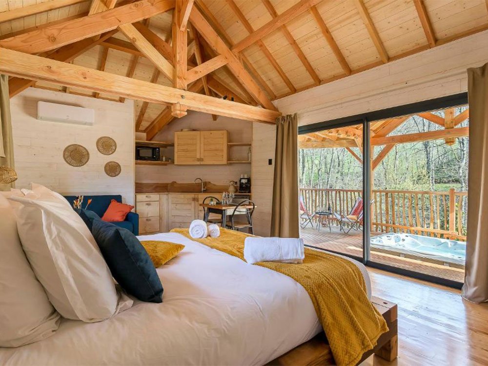 Boomhut in de Ardèche